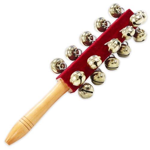 A-Star 21 Bell Jingle Shaking Sleigh Bell Stick
