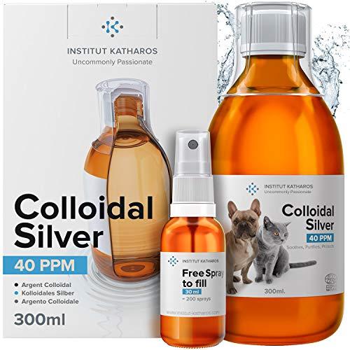 Argento Colloidale per Animali - Spray Cicatrizzante e Disinfettante