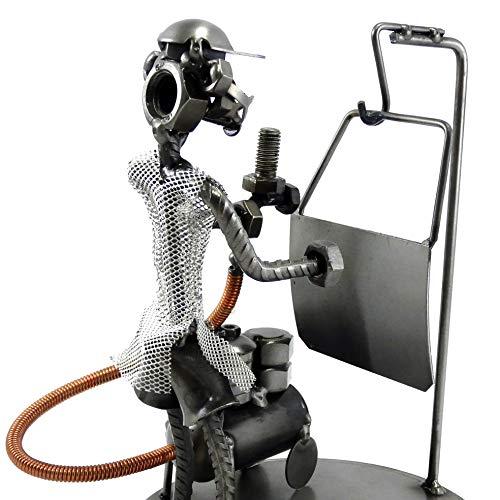 Carrozziere in Metallo con Viti Bulloni Chiodi di Metal Idea - Idea Regalo Originale - 100% Artigianale - Made in Italy - Personalizzabile