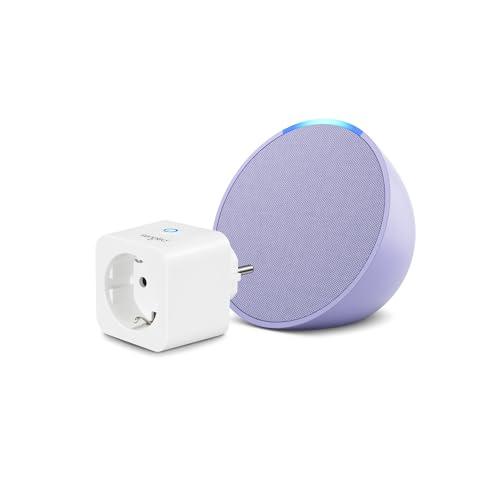 Echo Pop | Lavanda + Sengled Smart Plug, compatibile con Alexa - Kit di base per Casa Intelligente
