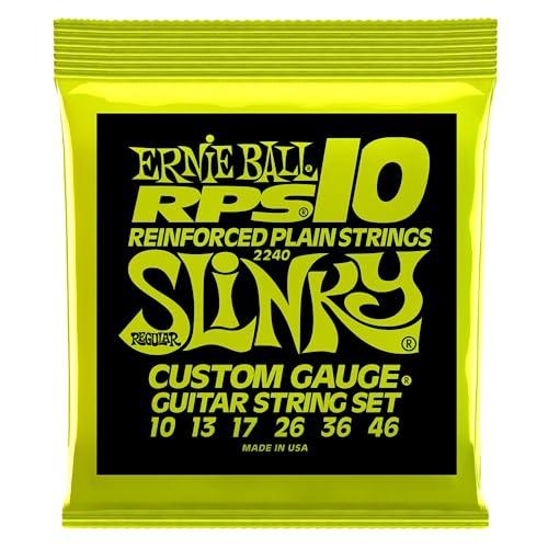 Ernie Ball, Regular Slinky RPS Nickel Wound, Corde per chitarra elettrica, diametro 10-46