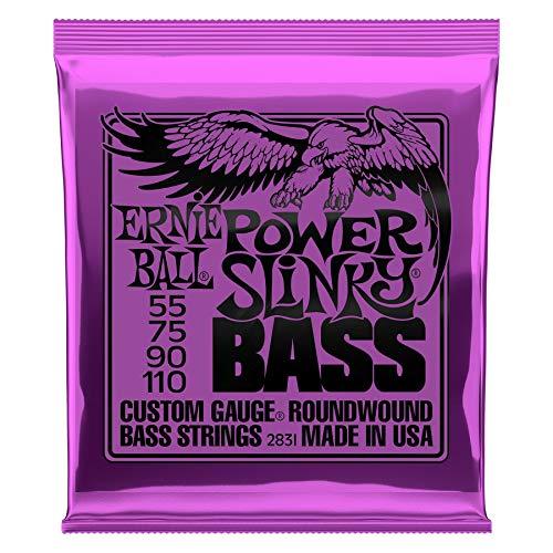 Ernie Ball, Power Slinky accordatura al nickel, Corde per basso elettrico, diametro 55-110