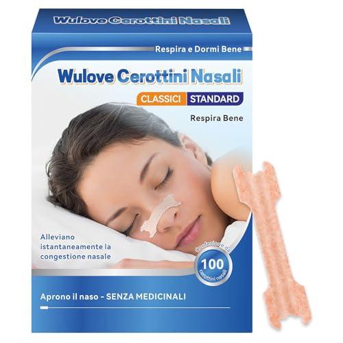 Wulove Cerotti Nasali Antirussamento (100 Pezzi)