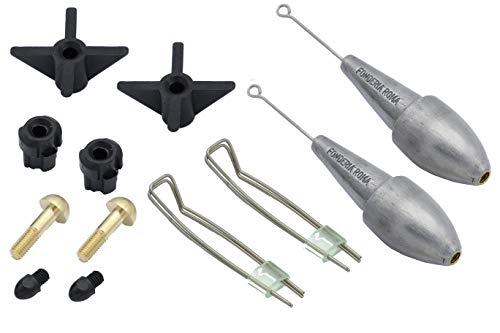 Piombo Roccotop Spike 175 gr - Confezione da 2 Pezzi