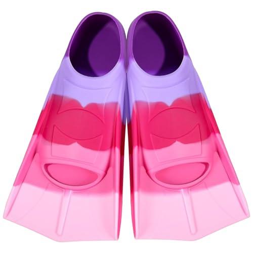 Pinne da Nuoto Corte in Silicone per Bambini e Adulti
