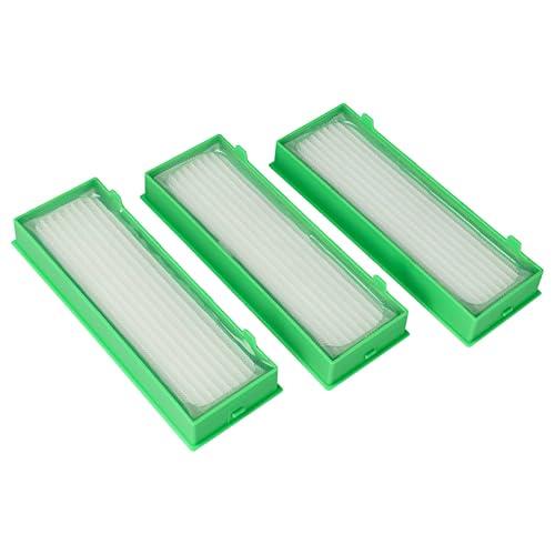 vhbw Set 3x Filtri HEPA Compatibile con Vorwerk Folletto VR200, VR-200, VR300, VR-300