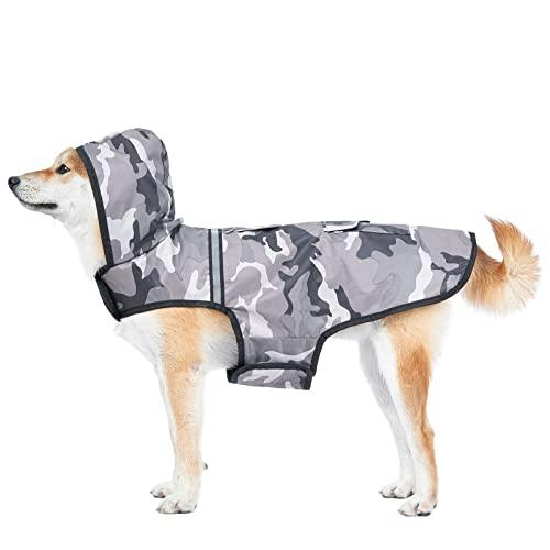 KoKoBin Impermeabile per Cani Riflettente con Cappuccio - Protezione e Sicurezza per il Tuo Amico a Quattro Zampe