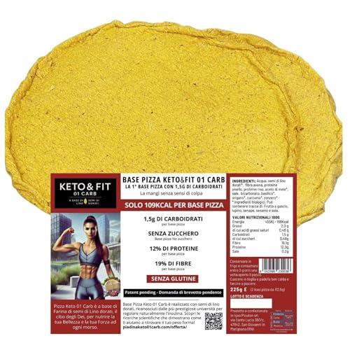 Pizza KETO 01 CARB - La Rivoluzione Low Carb in Tavola