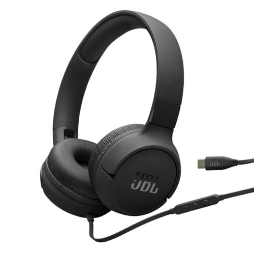 JBL Tune 520C Cuffie On-Ear Cablate Nere