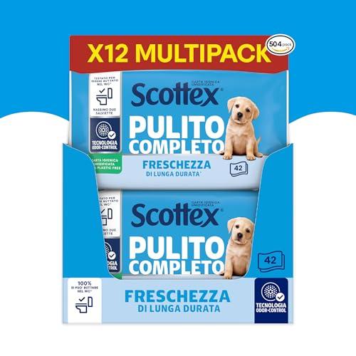 Scottex Pulito Completo Carta Igienica Umidificata - 504 Salviette
