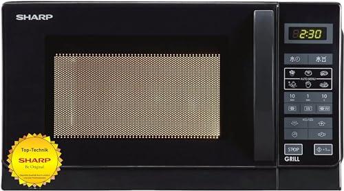 Sharp R-642BKW Forno a Microonde 2 in 1 con Grill