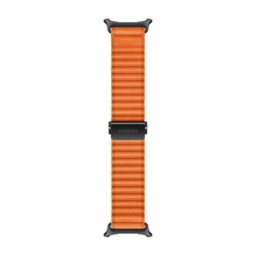 Samsung Trail Band Cinturino sportivo in tessuto per Galaxy Watch Ultra, Orange