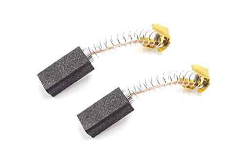 vhbw 2x Spazzole al Carbone per Motore 6mm x 8mm x 18mm