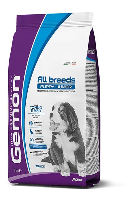Gemon All Breeds Puppy & Junior Tonno e Riso 3kg
