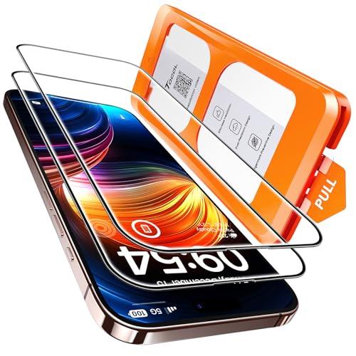 TOCOL 2 Pezzi Pellicola Protettiva per iPhone 16 Pro Max