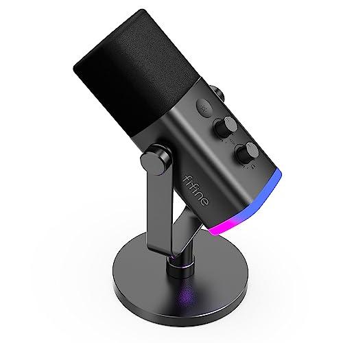 FIFINE XLR Streaming Microfono Dinamico