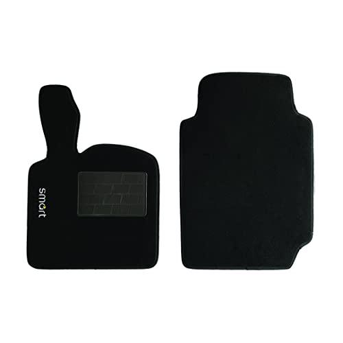 Set Tappeti su Misura Auto Tappetini in Moquette con battitacco compatibili con Fortwo 450 e 451 dal 1998 al 2014