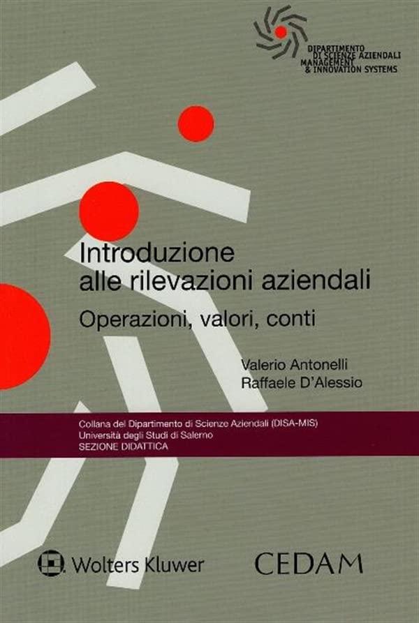 Introduzione alle rilevazioni aziendali