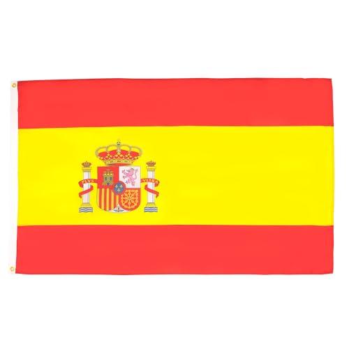 AZ FLAG Bandiera Spagna 150 x 90 cm - Bandiera Spagnola 90 x 150 cm