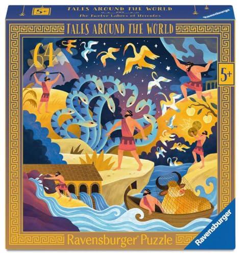 Ravensburger - Puzzle Le dodici fatiche di Ercole 64 Pezzi