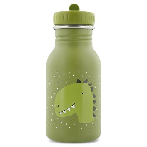 Trixie - Bottiglia per bambini in acciaio inox 350ml - Mr. Dino (Dinosauro)