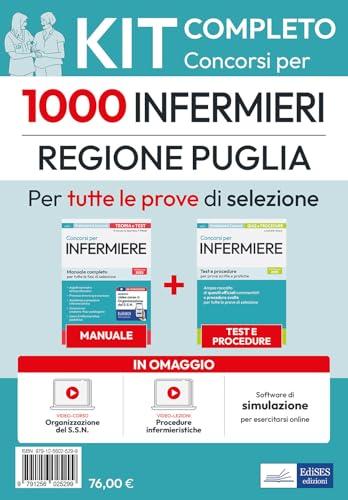 Kit Completo Concorso 1000 Infermieri Regione Puglia