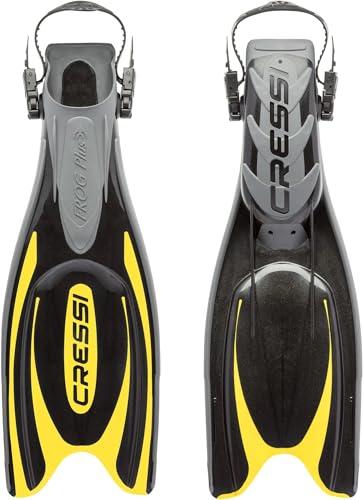 Cressi Frog Plus Pinne Nero/Giallo M/L