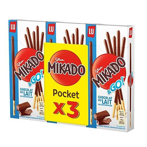 Mikado Cioccolato al Latte, 3x39g
