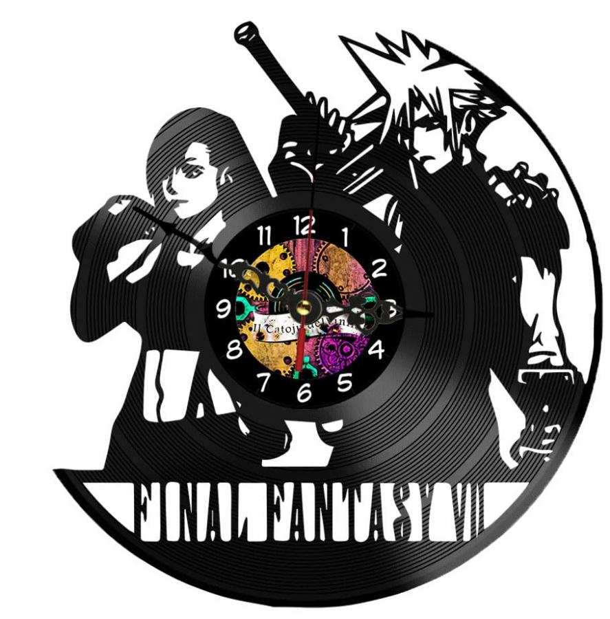 Orologio da Parete in Vinile Video Game Fantasy