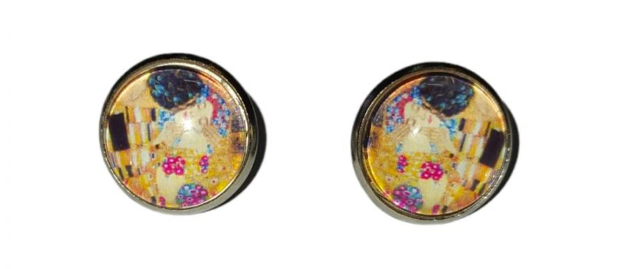 Orecchini a lobo con cabochon 
