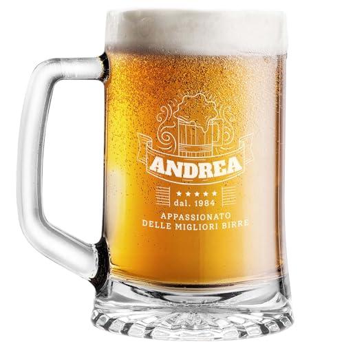 Boccale da Birra Personalizzato STAMPATEK - Regalo Compleanno Speciale