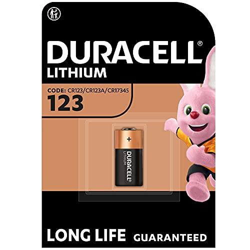 Duracell CR123 Batteria al Litio 3V - Confezione Singola
