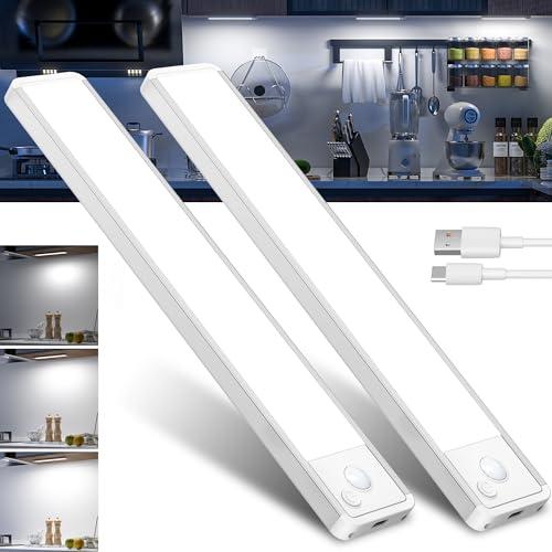 GWULC Luce LED Sottopensile Cucina con Sensore di Movimento