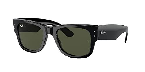 Ray-Ban RB0840S Occhiali da Sole Neri con Lenti Verdi