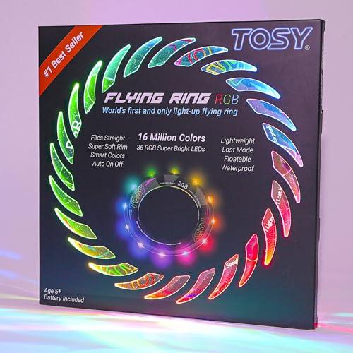 TOSY Flying Ring RGB - Frisbee Luminoso Intelligente