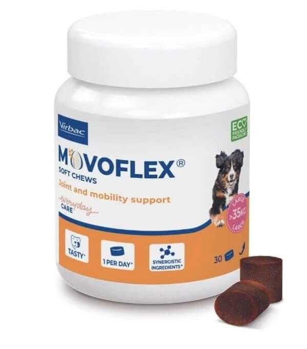 Movoflex Soft Chews per Cani di Taglia Grande (Oltre 35kg) - 30 Pezzi
