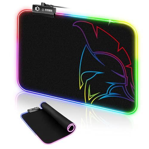 Tappetino Mouse Gamer EMPIRE GAMING Dark Rainbow RGB - 300x230x4 mm