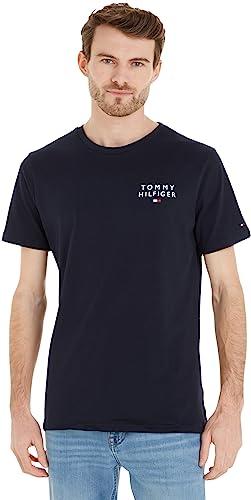Tommy Hilfiger Cn Ss Tee Logo UM0UM02916 Blu Desert Sky