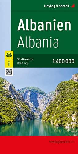 Carta Stradale Albania 1:400.000 - Freytag & Berndt