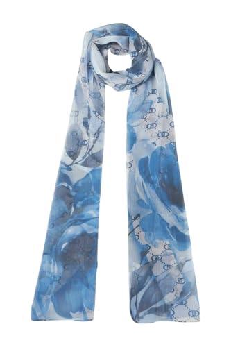 Stola Floreale Liu Jo Blu Bonnet