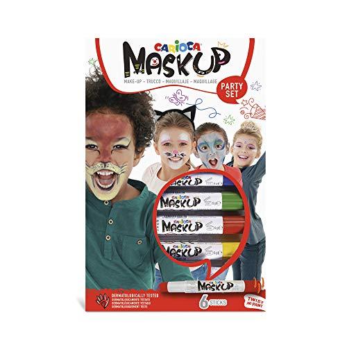 CARIOCA Mask Up Party - Kit Truccabimbi Professionale