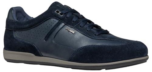 Geox U IONIO Scarpe da Ginnastica Uomo Blu