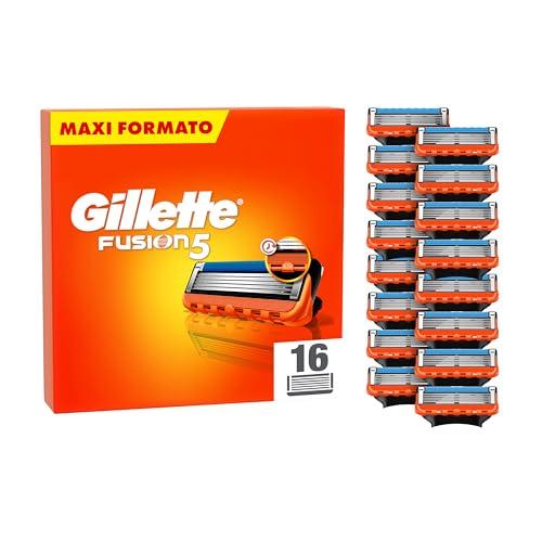 Gillette Fusion5: 16 Lamette per una Rasatura Impeccabile