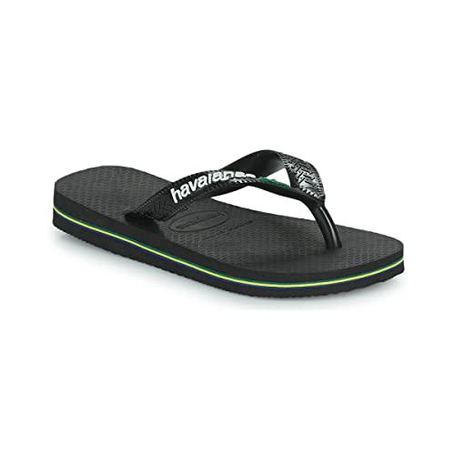 Havaianas Brasil Logo (Mini Me) Infradito Unisex Bambini e Ragazzi