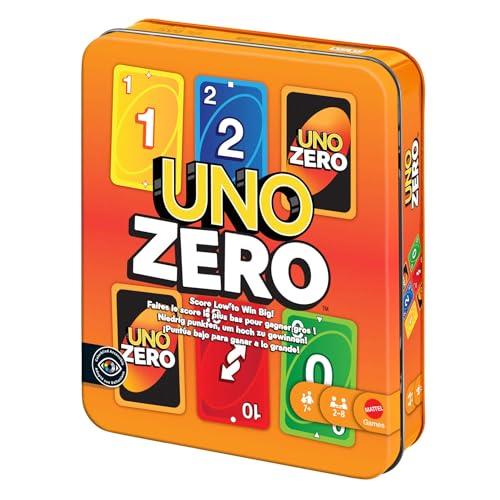 Mattel Games - UNO Zero, Gioco di Carte per Tutta la Famiglia