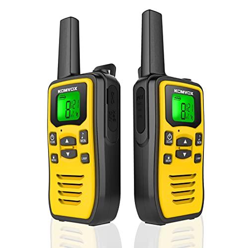 Walkie Talkie Ricaricabili Professionali con 16 Canali PMR