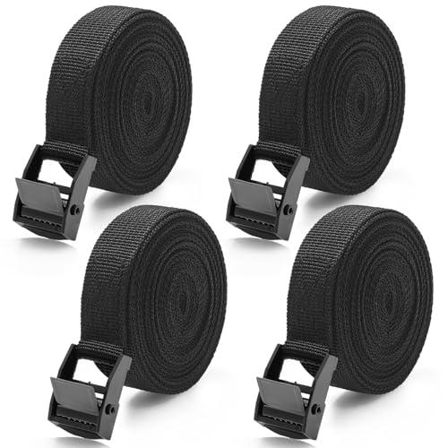 Cozary 4 Pezzi Cinghie di Fissaggio 3M con Cricchetto