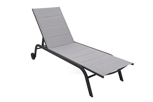 Lettino prendisole Cleo Garden Friend - Grigio