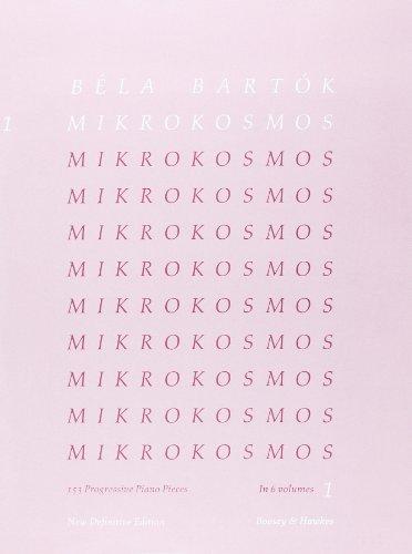 Mikrokosmos 1 Piano - Spartito per Pianoforte di Béla Bartók