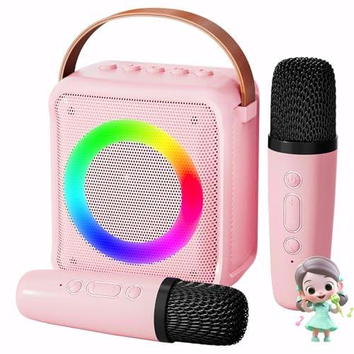 Ankuka Karaoke per Bambini e Adulti con 2 Microfoni